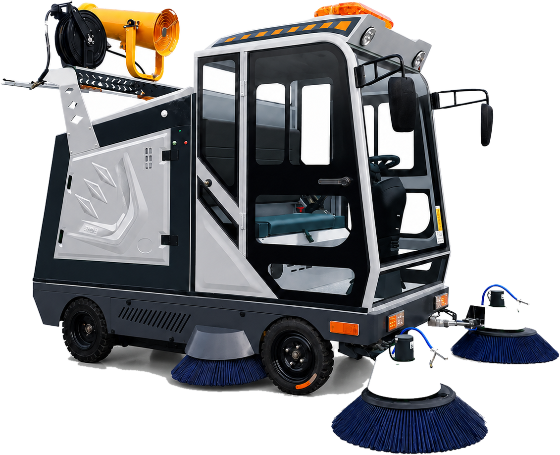 STAR 2300 BİNİCİ TİPİ SOKAK SÜPÜRME MAKİNESİ