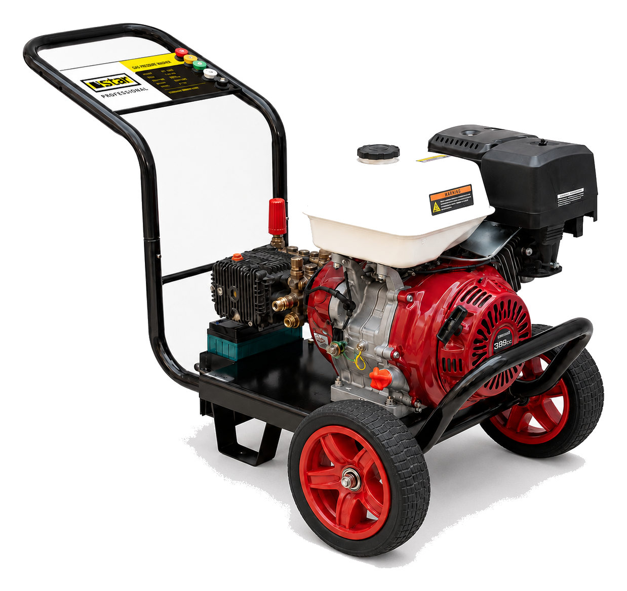 BENZİNLİ MOTOR TAHRİKLİ YÜKSEK BASINÇLI YIKAMA MAKİNESİ